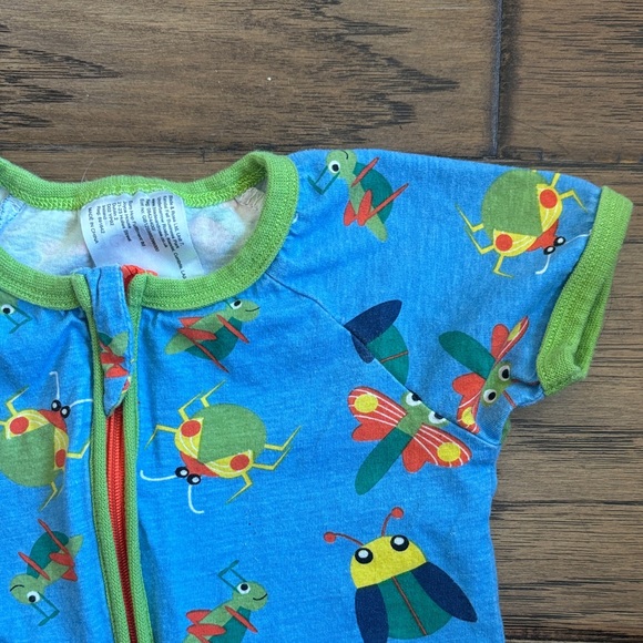 Colorful Insect Print Kids One Piece - Picture 2 of 7